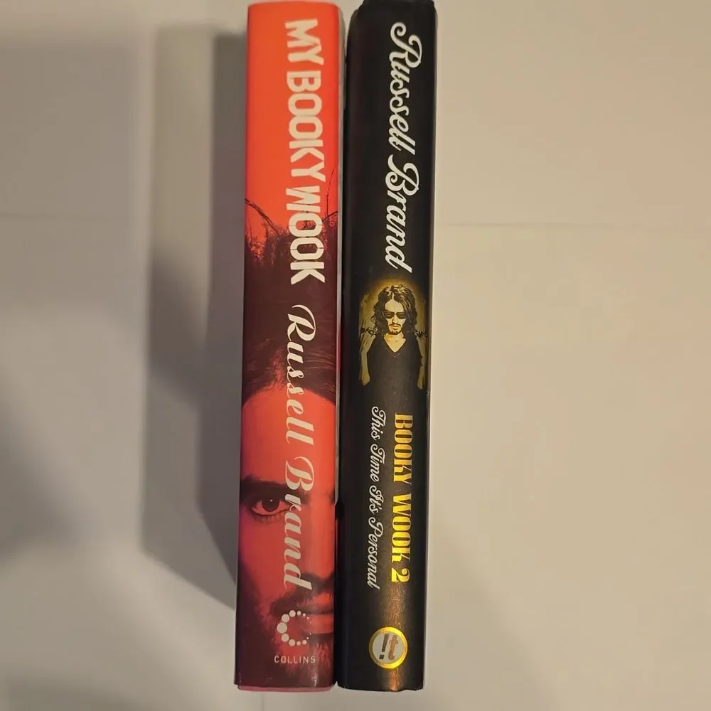 My Booky Wook / Booky Wook 2 Russell Brand Memoirs Hard Cover